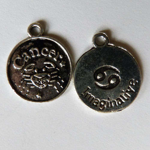 Cancer Zodiac Sign Charm