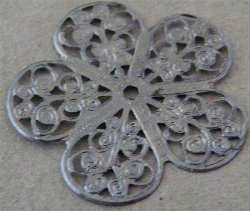 Flower Metal Filigree Embellishments 36 mm