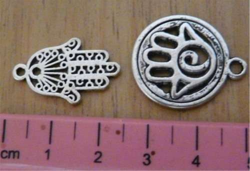 Mix Hamsa Charm set