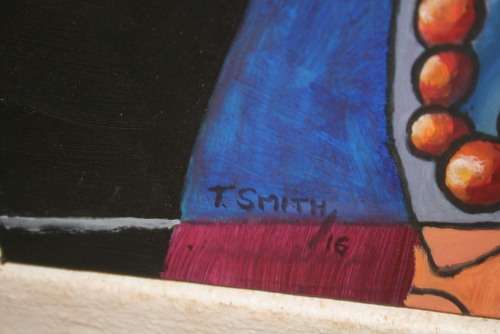 Off to the races  Oil on Board Get your painting while the artist is still affordable