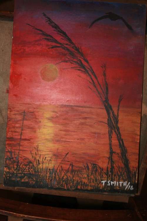 Sunset by Theunis Smith He is only getting better and better and will soon be unaffordable