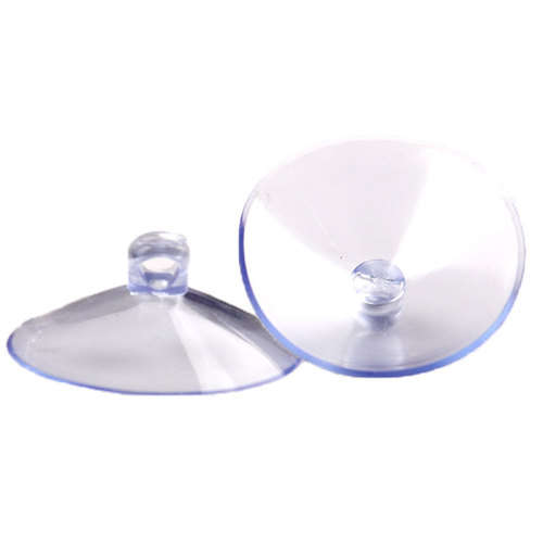24 pc Clear Transparent Sucker Suction Cups