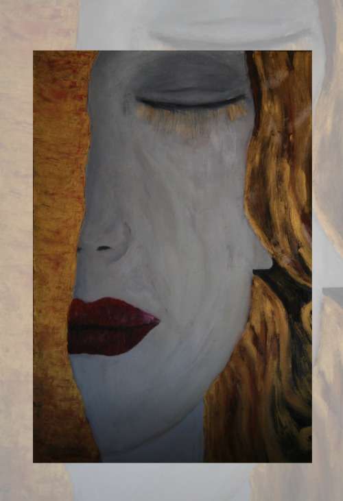 Cleopatra's death mask by Theunis Smith ...Investment art from this international recognized artist