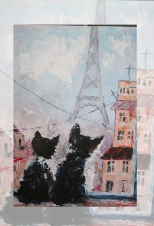 Somewhere in Paris by Theunis Smith ...Investment art from this international recognized artist