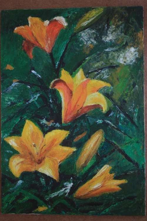 Lillies by Theunis Smith ...Investment art from this international recognized artist