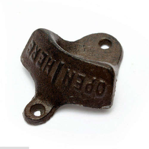 New Cast Iron Rustic Style Beer Bottle Opener