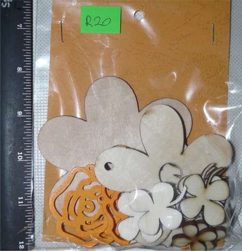 Flowers set 2 - Laser-cut