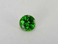 Natural Green Tashmarine Faceted Gemstone Round