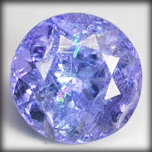 NATURAL Oval CUT PURPLE BLUE TANZANITE