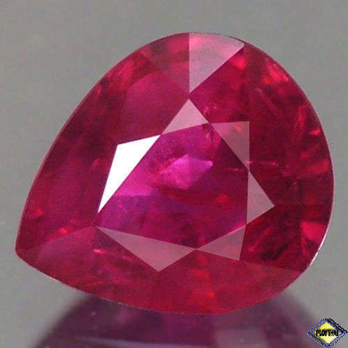 UNHEATED UNTREATED Light Red RUBY, MOZAMBIQUE