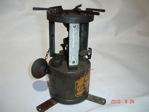 1945 WW II Coleman Military Brass Field Stove (free Shipping)