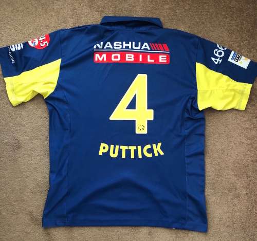 Cape Cobras Match Worn & Signed Shirt (Andew Puttick)