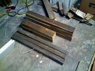 Second hand pallet planks