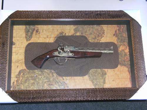Vintage style incased pistol