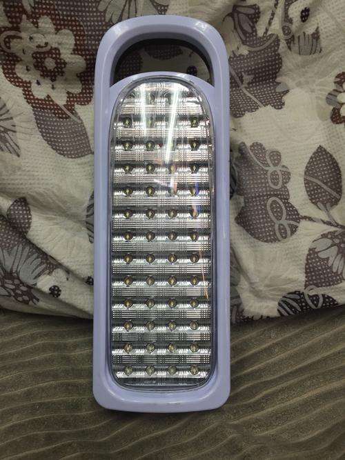Emergency rechargeable LED light (50 LED lights) (Mix body colors)