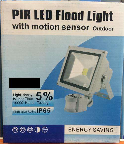 PIR LED Flood Light with motion sensor (50W)