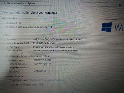 DEll E6430***i7 2,9GhxProcessor ***12GB Memory***500GB HDD