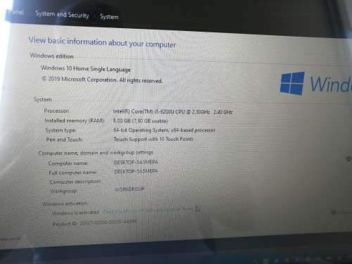 ASUS Vivobook Flip TOUCH Screen *** i5 6th Gen *** 8GB Mem *** 500GB HDD