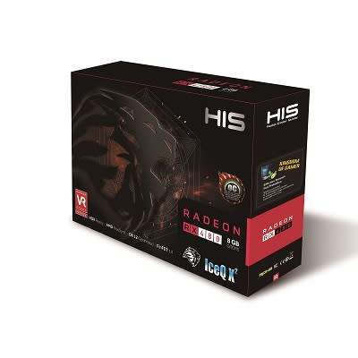 HIS RX 480 IceQ X² OC 8GB GPU
