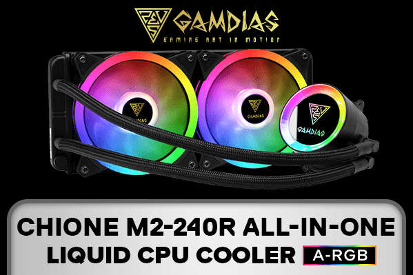 Gamdias Chione M2-240R All-in-One CPU Liquid Cooler