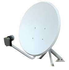 60cm Satellite Dish + LNB Set 10m cable 2 RF Connectors Dstv and OVHD
