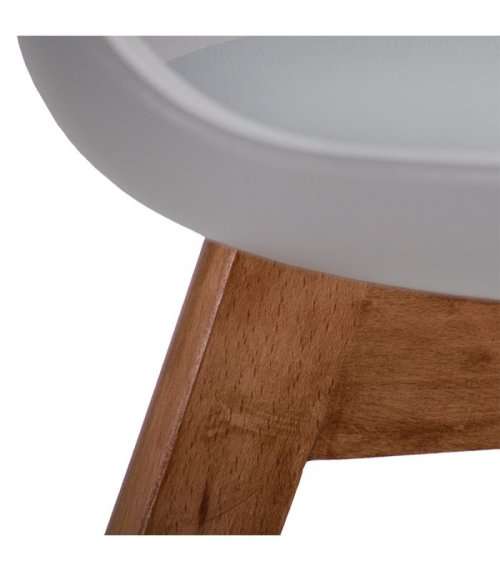 Padded Solid Wood Legs Dining Kitchen Chair