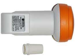 60cm Satellite Dish + LNB Set 10m cable 2 RF Connectors Dstv and OVHD