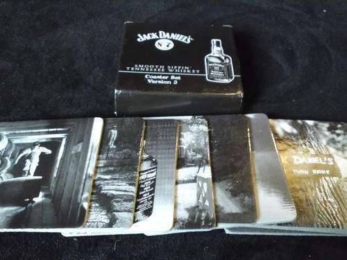 2 Sets of Jack Daniels Coasters.