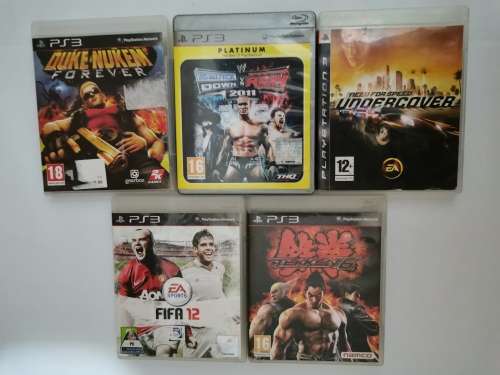 PlayStation 3 + 5 Games!!!
