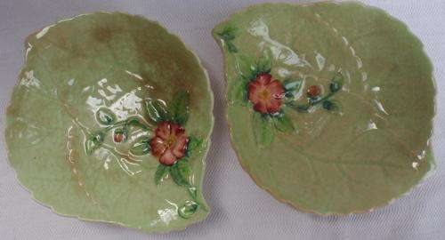 VINTAGE - TWO CARLTON WARE 'PIN' BOWLS - 'WILD ROSE' LOVELY LITTLE PIECES!!!