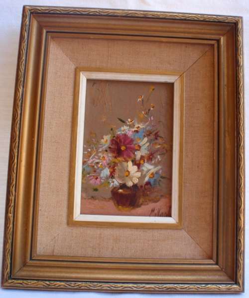 GORGEOUS LITTLE ORIGINAL BY WELL KNOWN ARTIST, MILLARD - BEAUTIFULLY FRAMED - BARGAIN!!!