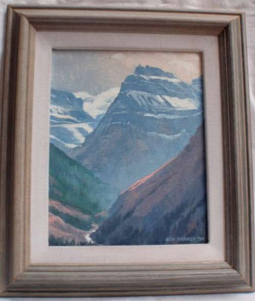 COLLECTABLE, CANADIAN WILDLIFE ARTIST - RON PARKER - 'GOING TO THE SUN' SERIES - LOVELY ART!!!