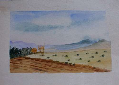 FOUR LOVELY ORIGINAL WATERCOLOURS - LANDSCAPES - DECORATE WITH ORIGINALS - GOOD PRICE!!!