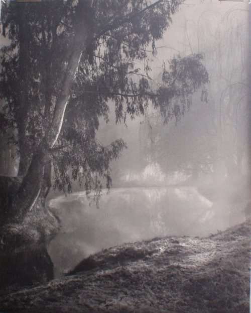 VINTAGE - 1947 'THE POND' ORIGINAL PHOTO PRINT BY AWARD WINNING PHOTOGRAPHER, GORDON DOUGLAS