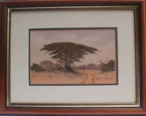 TWO ORIGINAL DAVID JOHNSON PASTELS - TRUELY MASTERFUL PIECES - WELL FRAMED - SEE BOTH - BARGAIN!!!