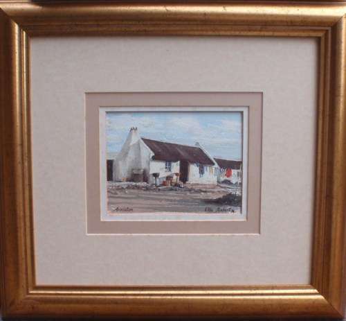 TWO COLLECTABLE ORIGINALS by ELBE JOUBERT 'ARNISTON' IN THE CAPE - SIGNED & DATED '94 - STUNNING!