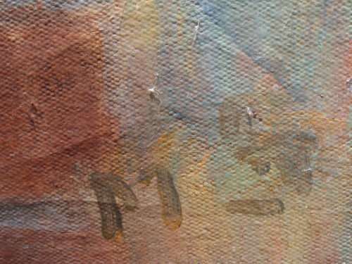 ORIGINAL MOLLIE STIEBEL - FABULOUS IMPRESSIONIST ARTIST IN THE 1950's - LOW START PRICE!