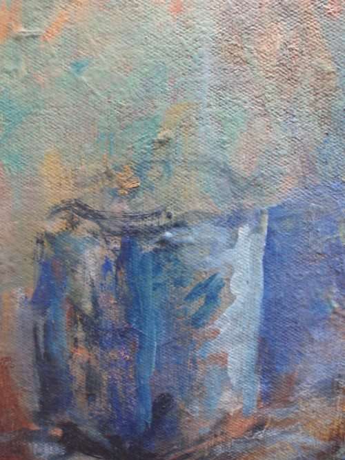 ORIGINAL MOLLIE STIEBEL - FABULOUS IMPRESSIONIST ARTIST IN THE 1950's - LOW START PRICE!