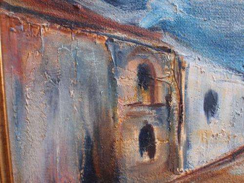 A PAIR OF STUNNING ORIGINAL OIL PAINTINGS - ABSTRACTS, SIGNED by ARTIST - WELL FRAMED!