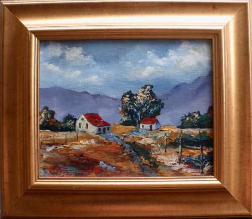 ORIGINAL PAINTING by BERNARD BESTER. ABSOLUTELY STUNNING PIECE OF IMPRESSIONIST ART - A REAL GEM!!!