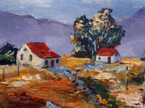 ORIGINAL PAINTING by BERNARD BESTER. ABSOLUTELY STUNNING PIECE OF IMPRESSIONIST ART - A REAL GEM!!!