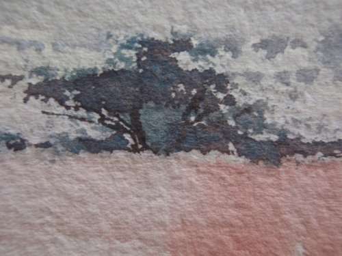 INVESTMENT ART - LOW START!  LARGE ORIGINAL RICHARD RENNIE WATERCOLOUR.  1932 - 2017 NEW CONDITION!