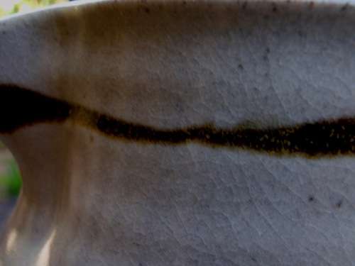 BEAUTIFUL AND ARTY STUDIO POTTERY - LARGE HAND PAINTED JUG