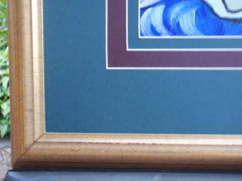 TWO STUNNING ORIGINAL GIBB WORKS OF ART - CAPE FISHING VILLAGE `SUNLIGHT` and `MOONLIGHT`