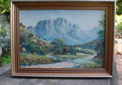 PAUL POTGIETER ORIGINAL - WELL KNOWN FOR HIS LEGENDARY S.AFRICAN LANDSCAPES - THIS IS A BEAUTY!