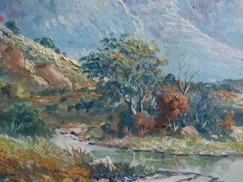 PAUL POTGIETER ORIGINAL - WELL KNOWN FOR HIS LEGENDARY S.AFRICAN LANDSCAPES - THIS IS A BEAUTY!