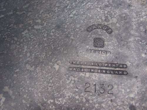 VINTAGE - CIRCA 1949 TWO BATTERED OLD PEWTER TANKARDS - COLLECTIBLE, LOADS OF CHARACTER