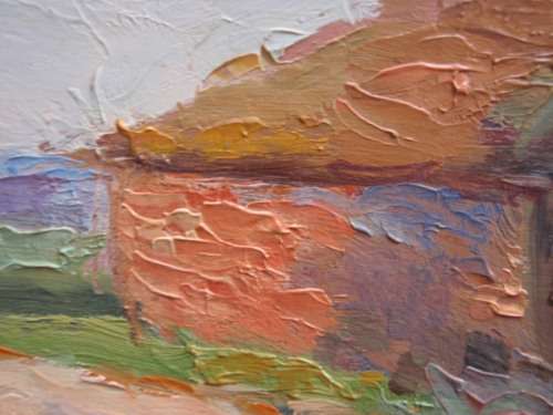 VINTAGE: FABULOUS ORIGINAL IMPRESSIONIST PAINTING - SIGNED. IN ORIGINAL FRAME - A MUST SEE!