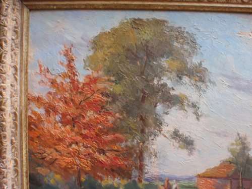 VINTAGE: FABULOUS ORIGINAL IMPRESSIONIST PAINTING - SIGNED. IN ORIGINAL FRAME - A MUST SEE!