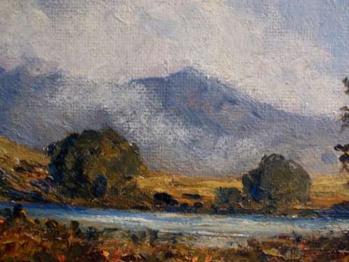 VINTAGE ORIGINAL IMPRESSIONIST OIL PAINTING by A.OLIVER - CLASSIC BEAUTY